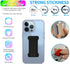 Cell Phone Finger Grip Strap Holder for Hand, Finger Strap Phone Holder, New Slim Finger Loop Selfie Grip Compatible with Most Smartphones - 3Pack...