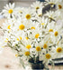 10pcs Artificial Daisy Flowers Flower Arrangements for Home Hotel Office Wedding Party Garden Craft Art Decor Each Approx 21" High No Vase White...