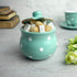 City to Cottage Ceramic Sugar Bowl with Lid, 10oz Sugar Contanier for Coffee Bar, Sugar Dispenser Bowl, Salt - Condiment Pot for Kitchen Counter, ...