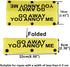 Funny Dog Leash Sleeve Go Away You Annoy Me Dog Leash Wrap Sleeve Pet Birthday Gift (You Annoy Me-YE Sleeve)...
