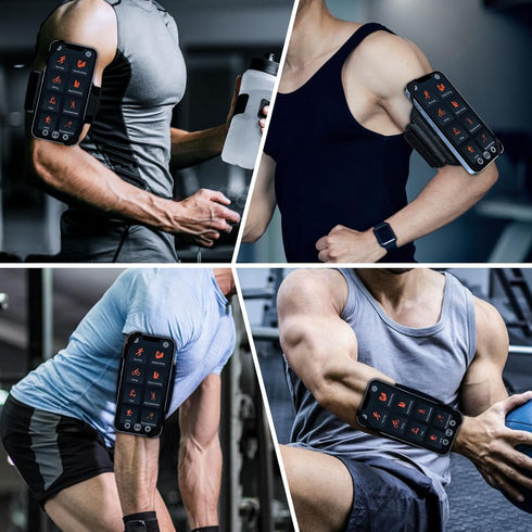 Wristband Phone Holder-2024 Upgraded Version-360° Rotation & Detachable - Compatible with iPhone 15/14/13/12/Pro/Pro Max, Samsung, and More - Fits...