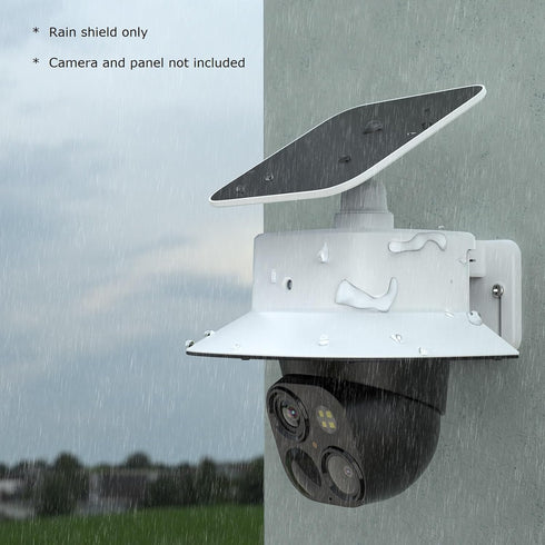 Sun Rain Guard for eufy Solocam S340, Protective Sun Shade Shield Compatible with eufy security Solocam S340 (Black)...