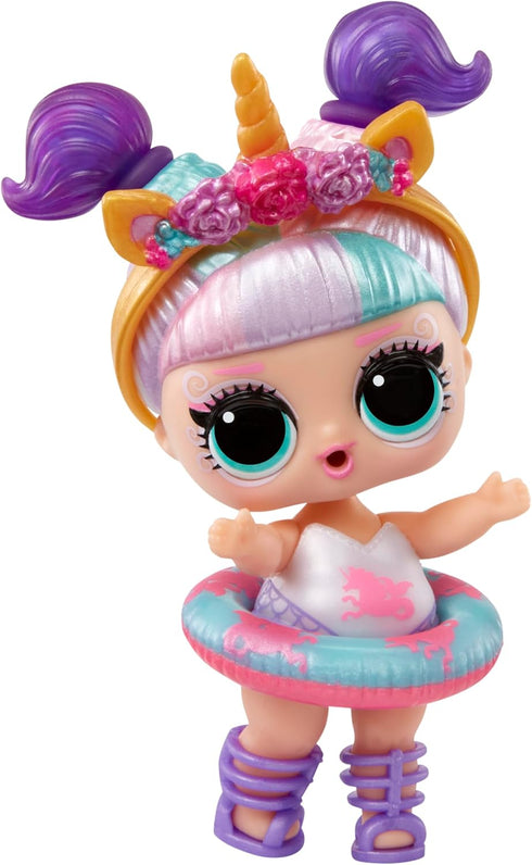 LOL Surprise Water Balloon Surprise Dolls with Collectible Doll, Water Balloon Hair, Glitter Balloons, 4 Ways to Play, Water Play, Reusable Water ...