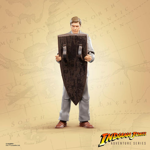 Indiana Jones Adventure Series: Indiana Jones and the Last Crusade, Indiana Jones (Professor) Toy, 6-Inch Action Figures, Kids Ages 4 and Up...
