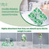 6 Pack Swedish Dishcloths for Kitchen, Absorbent Dish Cloths Swedish Dish Towels with Adhesive Clips, Reusable Paper Towels No Odor for Cleaning H...