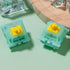 DRAOZA Kutethy X Gateron Jade Series Goldenrod Yellow Pro Switches,55gf Pre-lubed 5 Pin Linear Keyboard Switches Compatible MX Mechanical Gaming K...