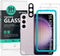 Ibywind 2 Pack Screen Protector For Samsung Galaxy S24 5G 6.2"(Not For Samsung Galaxy S24 Plus/S24 Ultra 5G),9H Hardness Tempered Glass,With 1Pc C...
