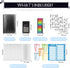 Budget Binder with Zipper Envelopes, Cash Envelopes for Budgeting, A6 PU Leather Budget Planner 2024 with Cash Envelopes Calculator, Bill Money Or...