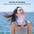 AMACOOL Neck Fan Battery Operated Neckband Fan Hand-Free Wearable Personal Fan for Hot Flashes Home Office Travel Outdoor Sports (Black)...
