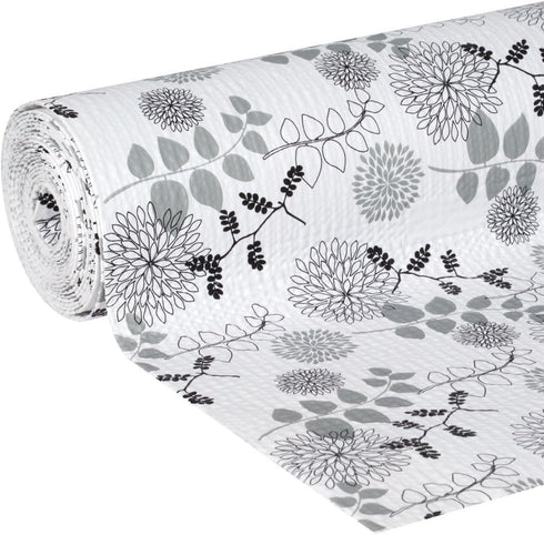 Duck Smooth Top EasyLiner, 20-inch x 6 Feet, Midnight Bloom...