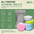 All Purpose Cleaner Tablets – Family Pack – Natural Kitchen Cleaner – Glass, Bathroom & Water Stain Remover – Eco-Friendly – Bathtub Cleaner – Cle...