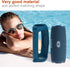 LTGEM Silicone Case Cover for JBL Charge 5 Speaker,Travel Protective Carrying Gel Soft Skin, Waterproof Rubber Pouch with Shoulder Strap(Blue)...