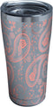 Tervis Paisley Pattern Triple Walled Insulated Tumbler Travel Cup Keeps Drinks Cold & Hot, 20oz Legacy, Stainless Steel...