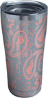 Tervis Paisley Pattern Triple Walled Insulated Tumbler Travel Cup Keeps Drinks Cold & Hot, 20oz Legacy, Stainless Steel...