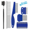 Pet Grooming Comb Kit, Tear Stain Remover Brush, Undercoat Rake for Dogs & Cats, Dematting Tool for Long Haired Dogs Kittens Puppies, Flea Comb fo...