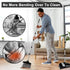 Broom and Dustpan Set for Home, Upright 55" Broom and Dustpan Combo with Long Handle, Lobby Broom Sweeping for House Kitchen Room Office Indoor Fl...