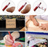 Diamond Peel-Off China Markers/Grease Pencils for Glass, Cellophane, Vinyl, Metal, Etc. (12 Pencils) (Red)...