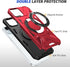 for iPhone 15 Plus Case with Screen Protector+360°Ring Holder Stand+Camera Lens Protector,Compatible with MagSafe,Dual Layer Protective Sturdy Mag...