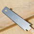 Double Edge Handsaw with 6-Inch Flexible Blade, Double Edge Pull Saw TPI 17/14, Small Double Edge Handsaw for Woodworking, PVC Pipe Cutting and DI...