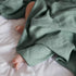 MEXXI Muslin Baby Blanket, Quilt Blanket for Baby, 4-Layer Super Soft and Lightweight Crib Blanket for Unisex Baby Girls Boys 43 * 39 (Sage Green)...