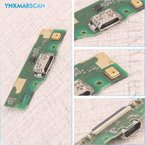 Charging Port Replacement for Samsung Galaxy Tab A 8.0 2019 T290 SM-T290 USB Dock Connector Flex Cable Microphone Replacement for Samsung Galaxy T...