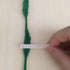 Pack of 100 Pipe Cleaners Fuzzy Bumpy Chenille Stems for Creative Handmade DIY Art Craft (Blackish Green)...