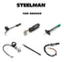 Steelman Color Coded Tread Depth Gauge, Quickly Identifies Amount of Tread on Tires, Reads in MM and 32nds...