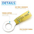 180Pcs Heat Shrink Wire Connectors Kit - Waterproof Marine Automotive Battery Electrical Crimp Terminals Set, Ring Fork Spade Butt Splices...