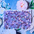 200 Pcs Handmade Mulberry Paper Stephania Venosa Flowers Petals 15x15 mm Scrapbooking Wedding DIY Craft Supplies Card (Purple Tone)...