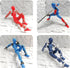 T13 Action Figure,Dummy 13 Action Figure Lucky 13 Action Figure 3D Printed Multi-Jointed Movable, Nova 13 Action Figure Toy (Black+Red)...