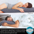 BEDELITE Body Pillow Cover, Rayon Made from Bamboo, Cooling Body Pillow Pillowcase for Hot Sleepers and Night Sweats, Breathable & Silky Soft Full...