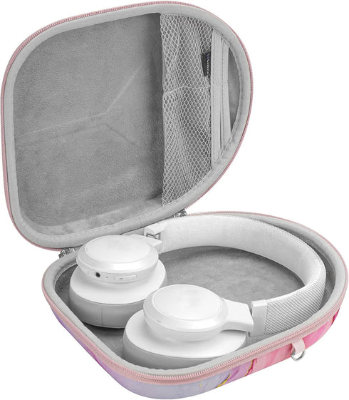 Geekria NOVA Headphones Case for Over-Ear Headphones, Replacement Hard Shell Travel Carrying Bag with Cable Storage Compatible with Soundcore, JBL...