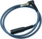 50cm(1.5ft) Right Angle 4 Pole 3.5mm 1/8 inch Male to 4 Pole 3.5mm 1/8 inch Female Stereo Audio Headphone Earphone Extension Cable Adapter Cord Ta...