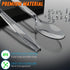 6.8" Clear Plastic Spoons Heavy Duty with Heat Resistant & BPA Free, Solid and Durable Plastic Cutlery, Premium Disposable Spoons for Party Supply...