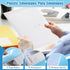 12 Pcs Letter Size Plastic Envelopes with String Closures Employee File Folders Reusable Poly Pockets Side Load Plastic Document Envelope Plastic ...