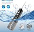 Water Dental Flosser oral irrigator,JNGOODS 300ml Rechargeable water flosser for teeth IPX7 Waterproof 9 Modes portable Oral Irrigator. LED displa...