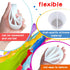 Split Cup for Paint Pouring Fluid Art Silicone Split Cup Resin Pouring Painting Tools DIY Making Drawing Accessories Reusable Split Cup with Divid...