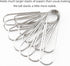 4 Inch Large Paper Clips 35 Pcs Brightly Colored Silver Rust Resistant and Bend Proof Smooth Finish Large Jumbo Paperclips for Office School Docum...