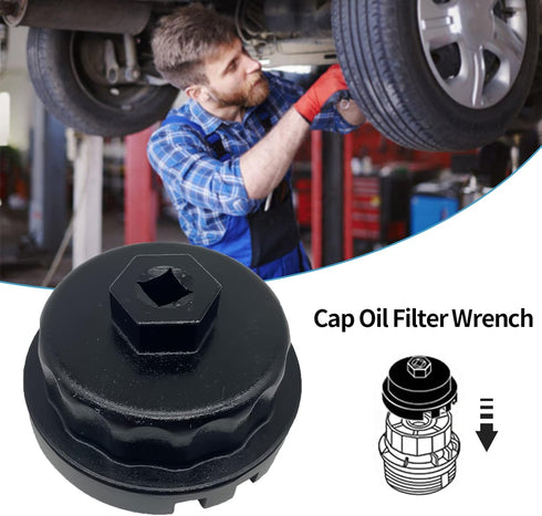 The 3+1 Notched Cap Oil Filter wrench tool IS suitable for some Toyota and Lexus models, such as Toyota GS300 IS part series, Lexus RX350, LS, GS ...