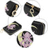 RFID Credit Card Holder Wallet Blocking Leather Zipper Card Case Accordion Wallet for Men Women Girls (Spiders)...