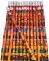 Formula One Sport Car Racing Print Wooden Pencils (Standard 7.5") #2 Lead. One Top Rubber Eraser. (48 Pack)...