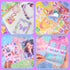 2800PCS Kpop Photocard Scrapbook Stickers Book, Butterfly Stars Heart Ribbon Letters Stickers Self Adhesive Kpop Deco Korean Stickers Book for Pho...