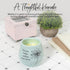 Pavilion Gift Company - Dandelion Wishes 77148 Ceramic Candles Nanas Make Wishes Come True Ceramic Soy Candle...