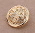 10PCS Clothes Button - Retro Hollow Sewing Button Shank Round Shaped Metal Button Set for Men Women Blazer, Coat, Uniform, Shirt, Suit and Jacket ...