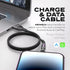 Statik PowerPivot USB to Apple Compatible Cable Fast Charging - 10W iPhone Compatible Charging Cable & Data Transfer, 360 Degree Rotating Head - 3...