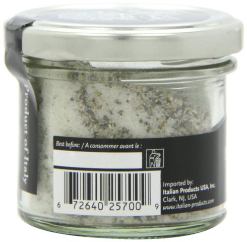 Selezione Tartufi Black Truffle Sea Salt 10% - Truffle Salt for Finishing & Cooking (3.5 Ounces)...
