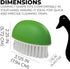 Set of 2 Black Duck Brand Vegetable Brushes! Tough Scrubber - Green - A Quality Everyday Essential!...