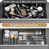Clear Kitchen Drawer Organizer,Adjustable Utensil Organizer,Silverware Organizer,Drawer Flatware Organizer Tray for Organizing Kitchen Drawers,Off...