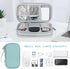 FYY Electronic Organizer, Travel Cable Organizer Bag Pouch Electronic Accessories Carry Case Portable Waterproof Double Layers Storage Bag for Cab...