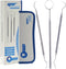 Oral Dental Care Kit for Teeth Cleaning Whitening Calculus Tartar Tools Mirror for Personal & Pets use...